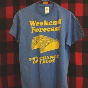 🌮🌮 Weekend Forecast 100% Chance of Tacos 🌮🌮